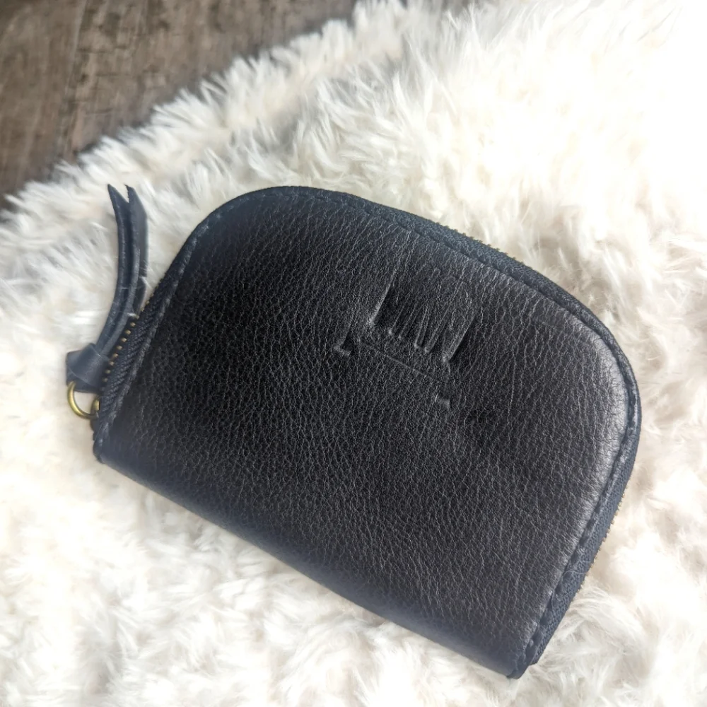 MADEWELL The Zip Wallet Genuine Leather monogram